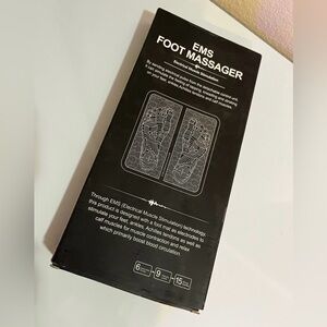 Portable EMS Foot Massager Pad
